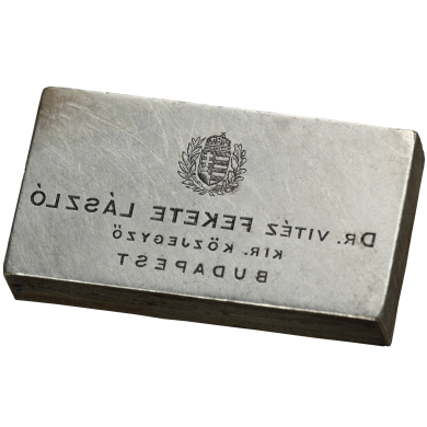 Fekete László száraz pecsétnyomója